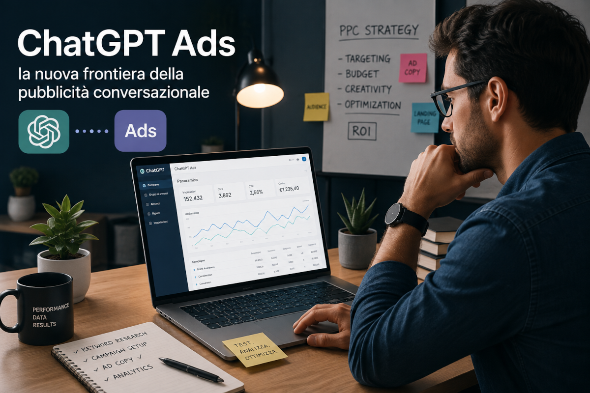 ChatGPT Ads: un nuovo strumento di ADV in Italia